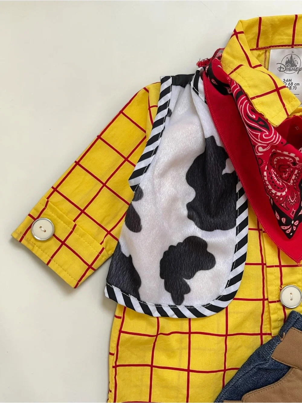 DISNEY PIXAR EUC Toy Story Woody Cowboy Costume - Picture 3 of 5